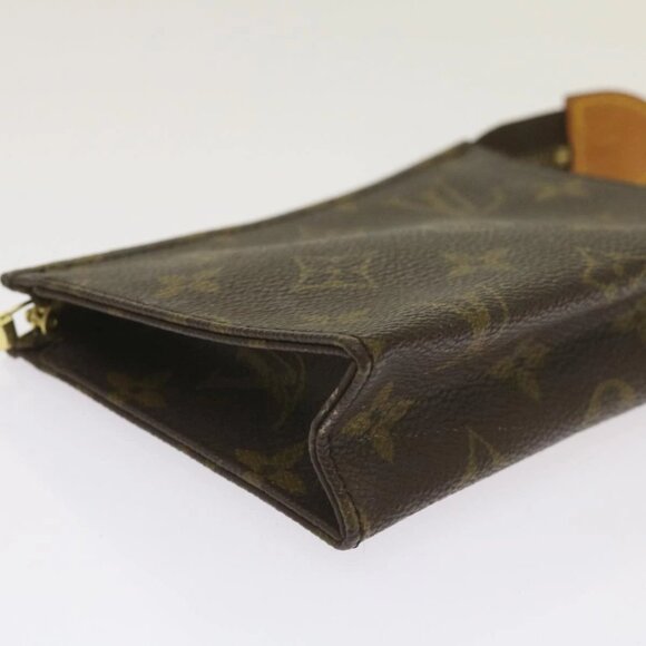 LOUIS VUITTON Monogram Poche Toilette 15 Pouch M47546 LV Auth am5877 - Picture 4 of 16